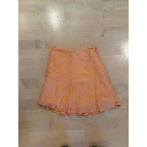 Revolve Lovers + Friends Mini Skirt in Tangerine Orange Size XXS - Picture 2 of 3